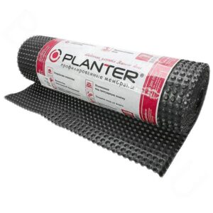 Профилированная мембрана Planter Eco (Плантер ЭКО) 2м*20м